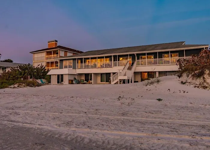 Сasa de vacaciones 3bedroom Beachfront Condo-gulf View-on The Clearwater Beach